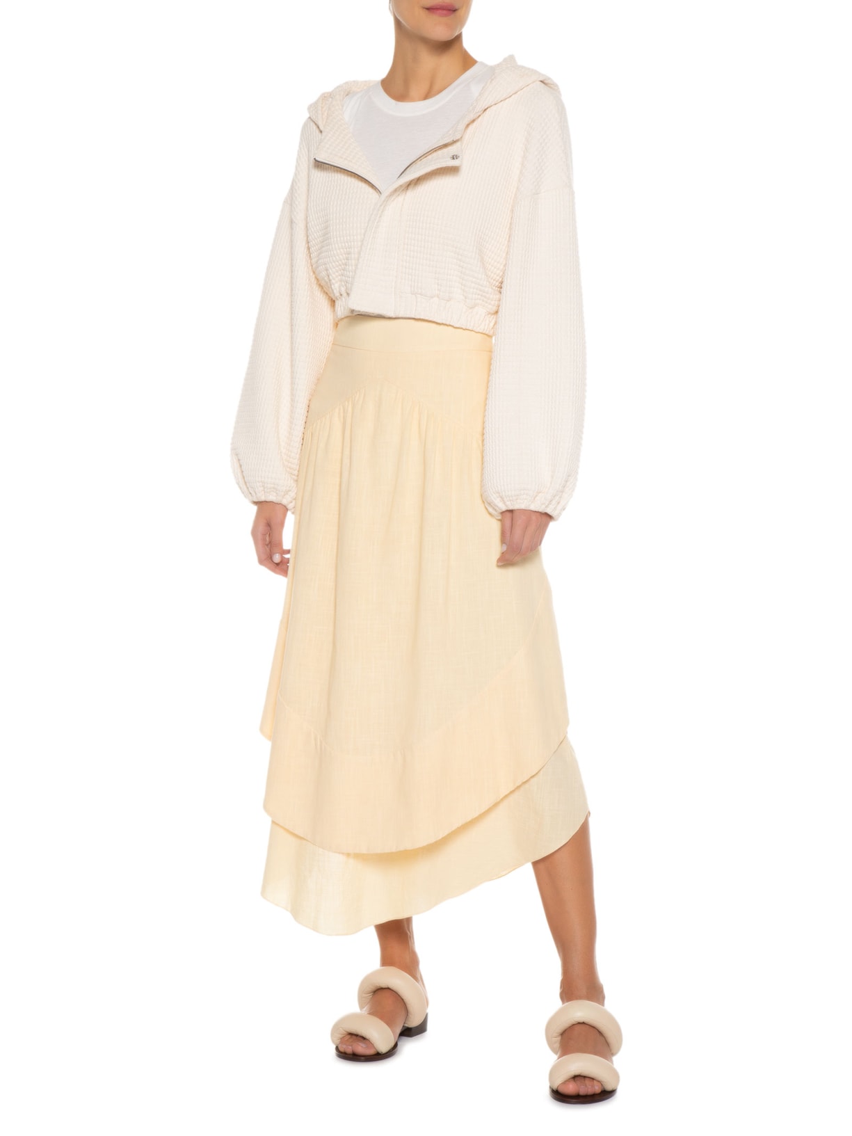 Saia Tanzanita Amarelo A.niemeyer