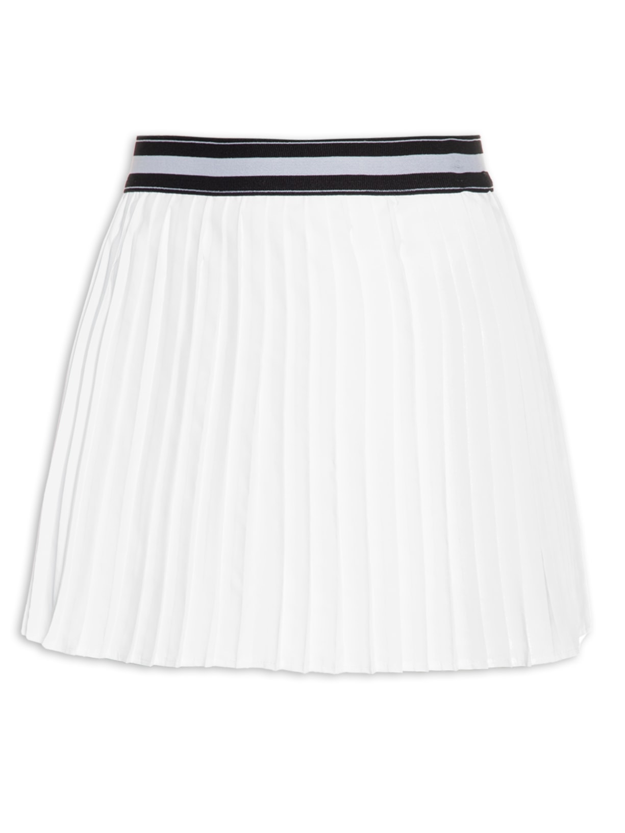 Saia Tenista Capim Dourado - Branco