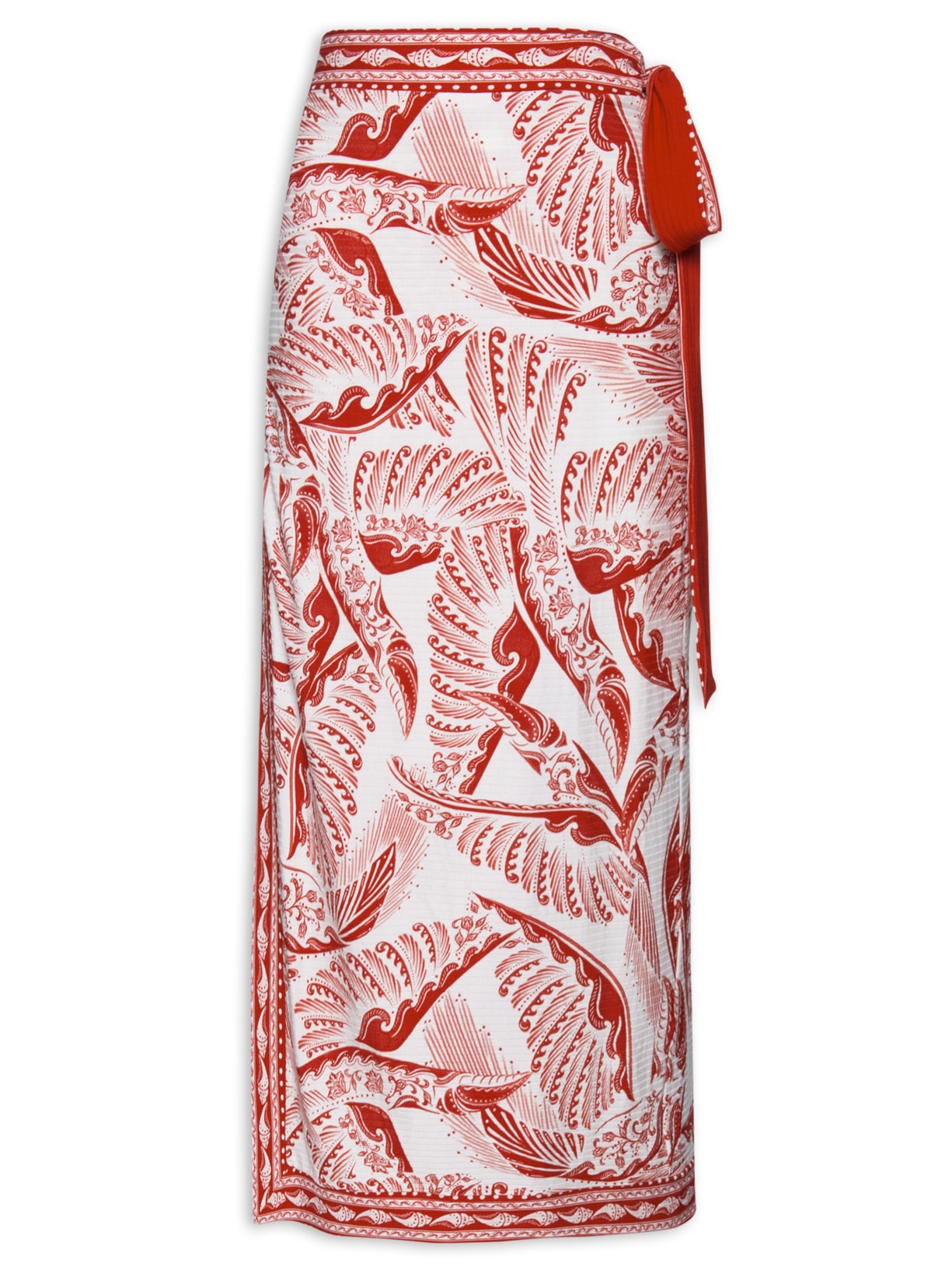 Saia Transpasse Magia De Tucano - Vermelho