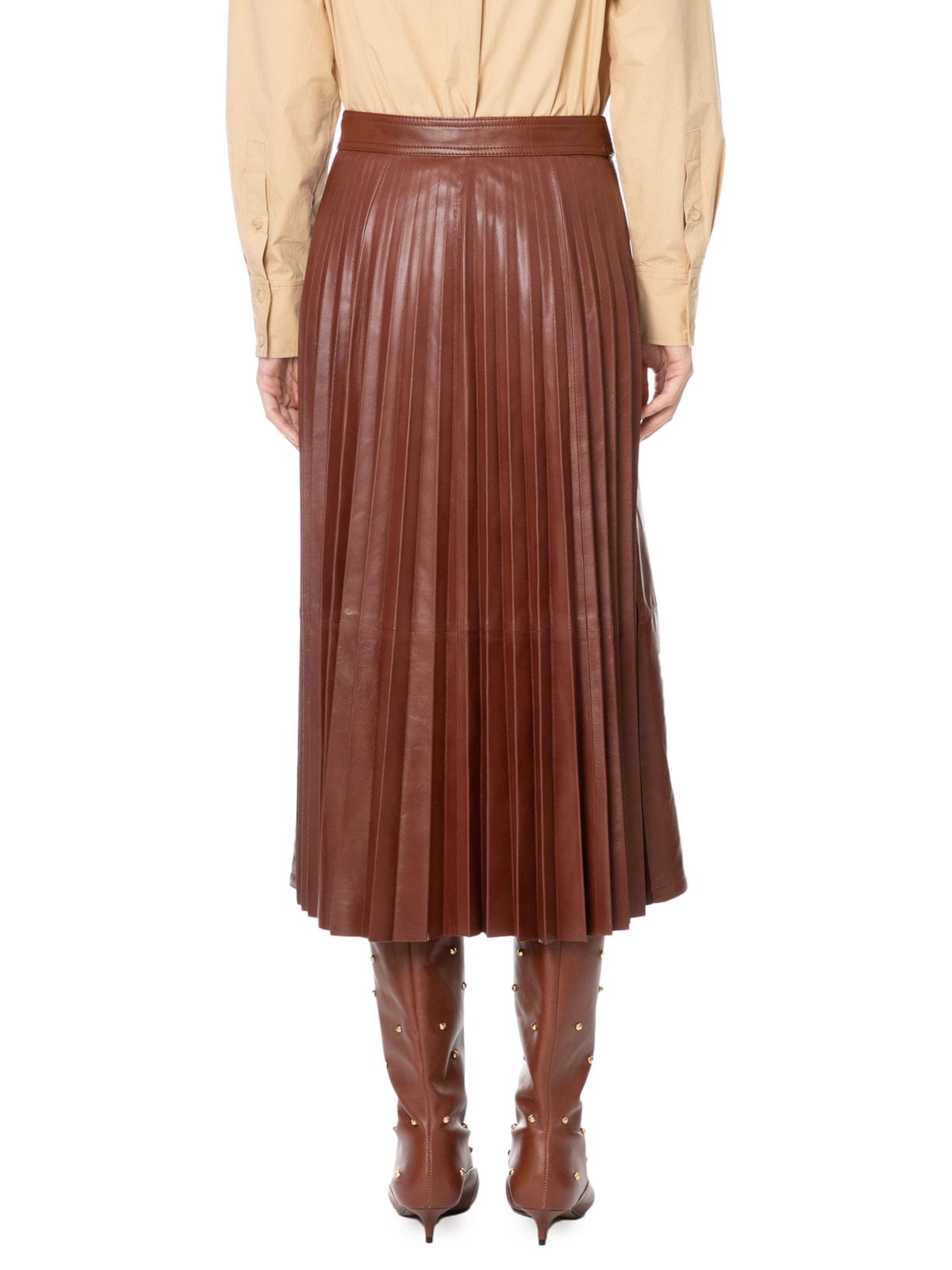 Saia Trench Marrom Bo.bô