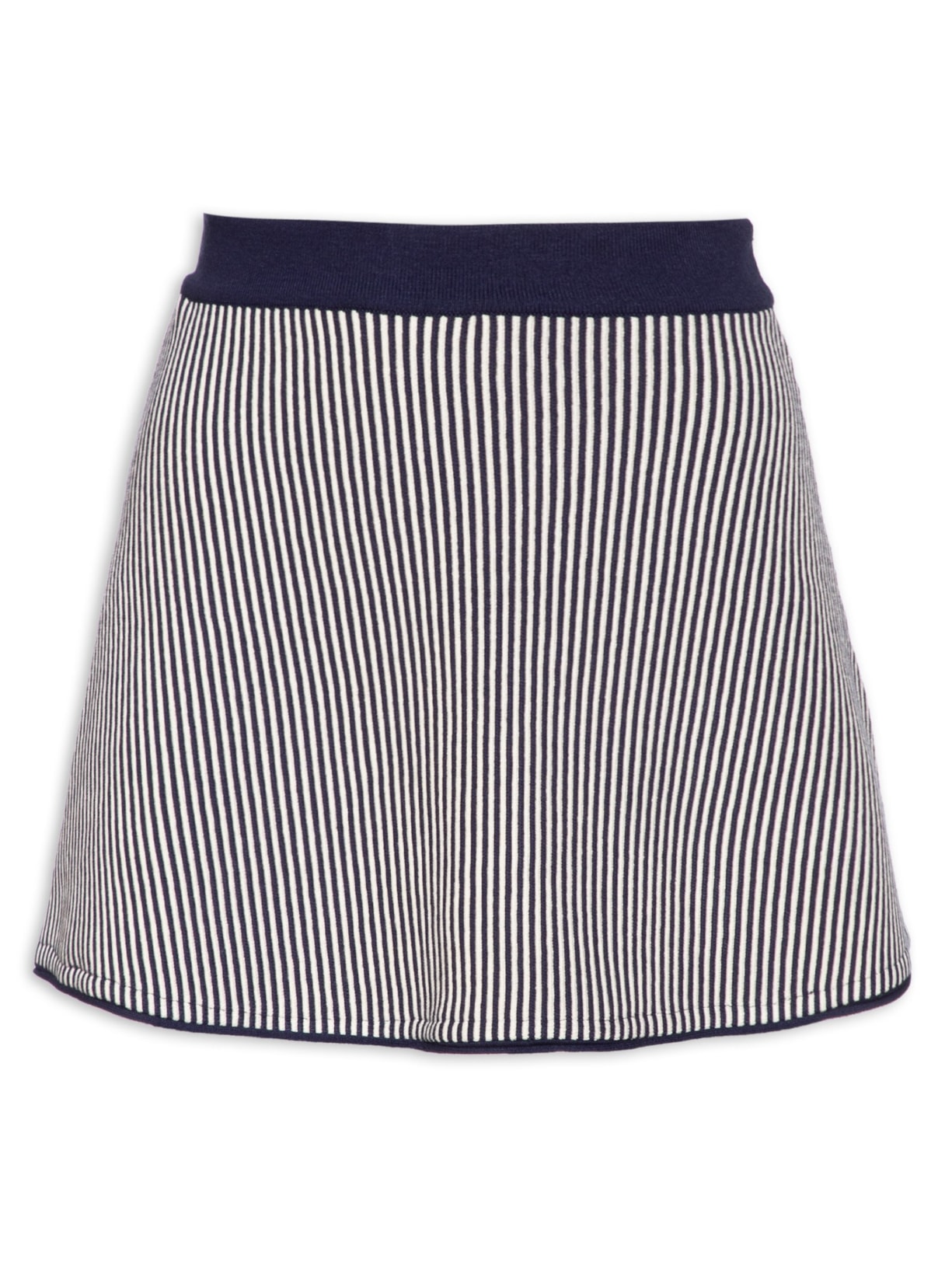 Saia Tricot Fety - Azul