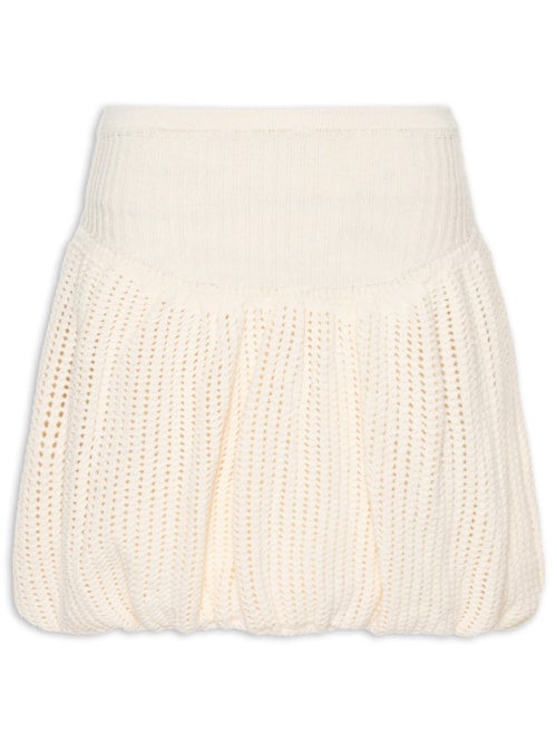 Saia Tricot Telado - Off White