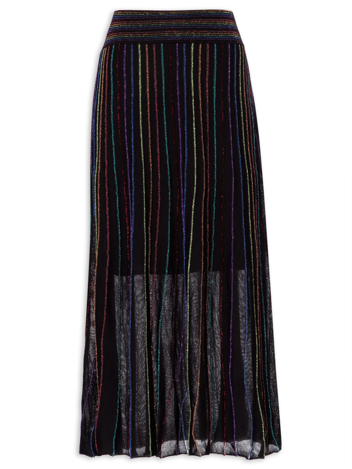 Saia Tricot Universo - Preto