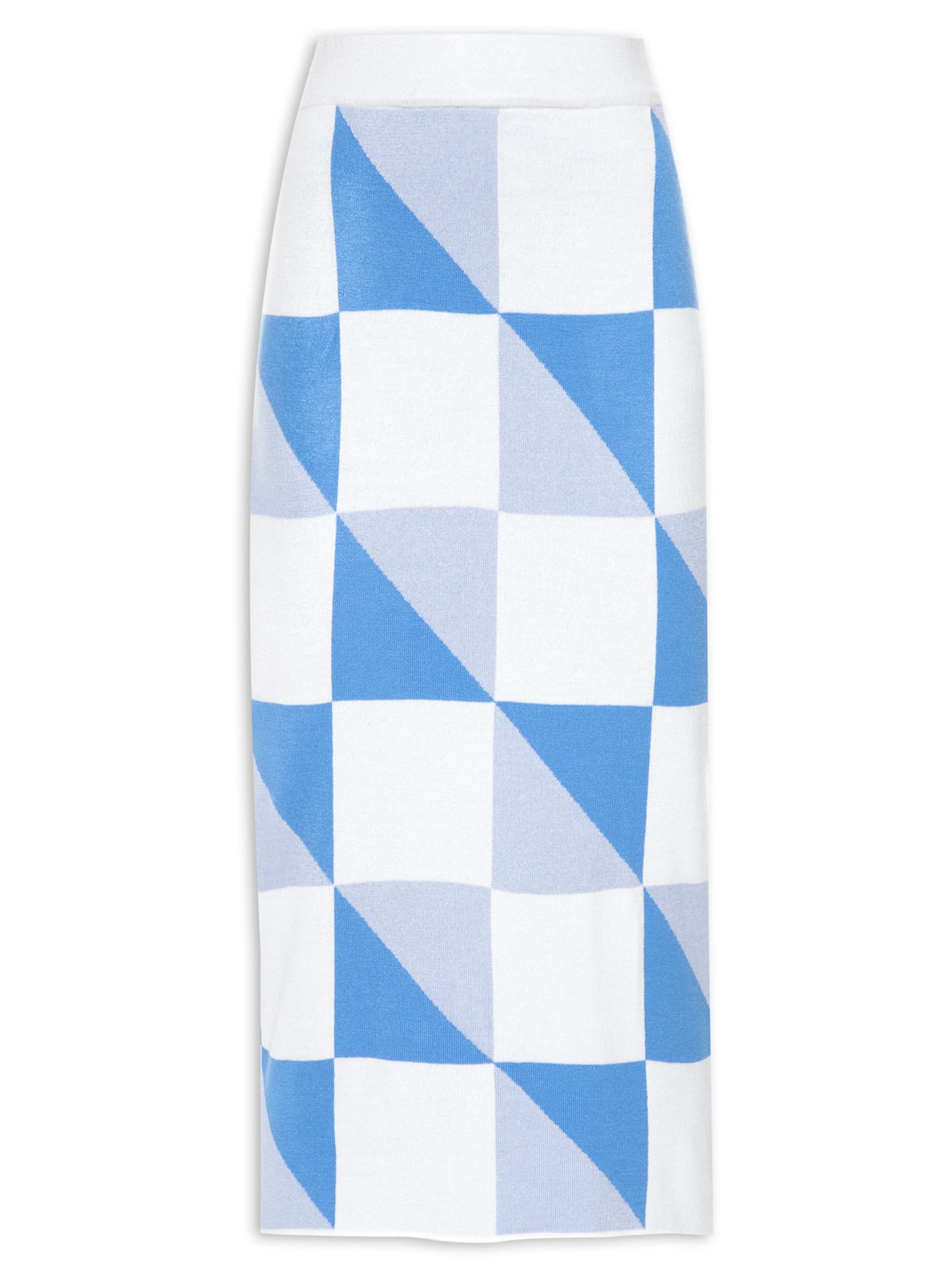 Saia Tricot Veleiro - Azul