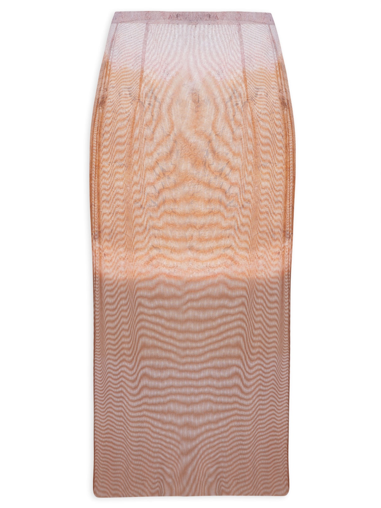 Saia Tubo Tule - Bege