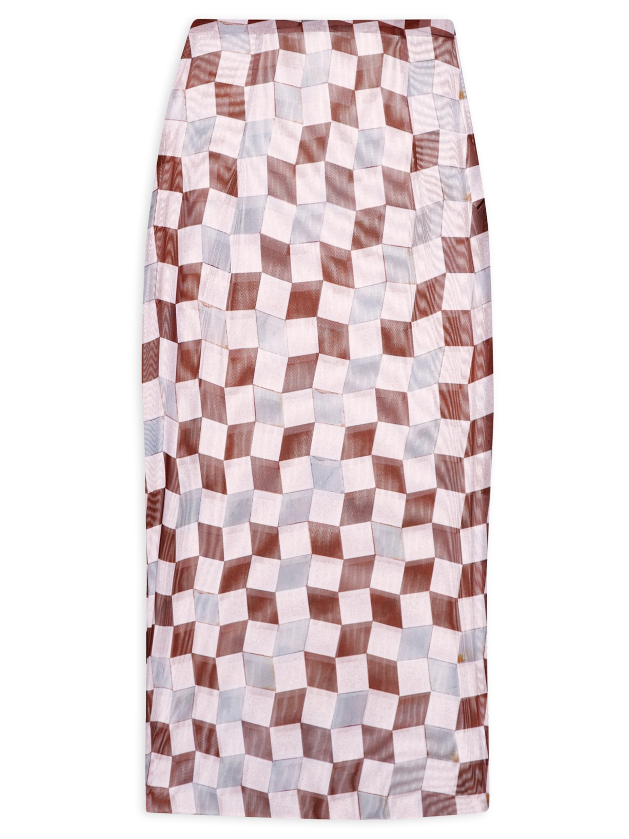 Saia Tubo Tule - Off White