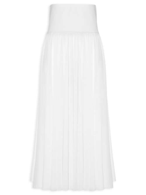 Saia Tule - Branco
