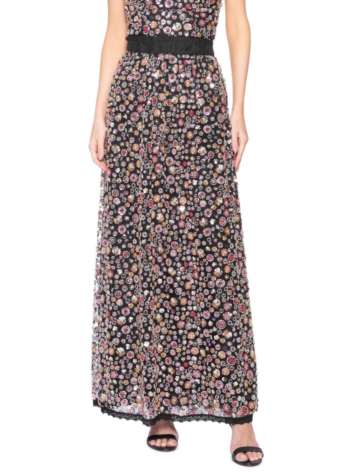 Saia Tule Primavera Irene Preto Nk