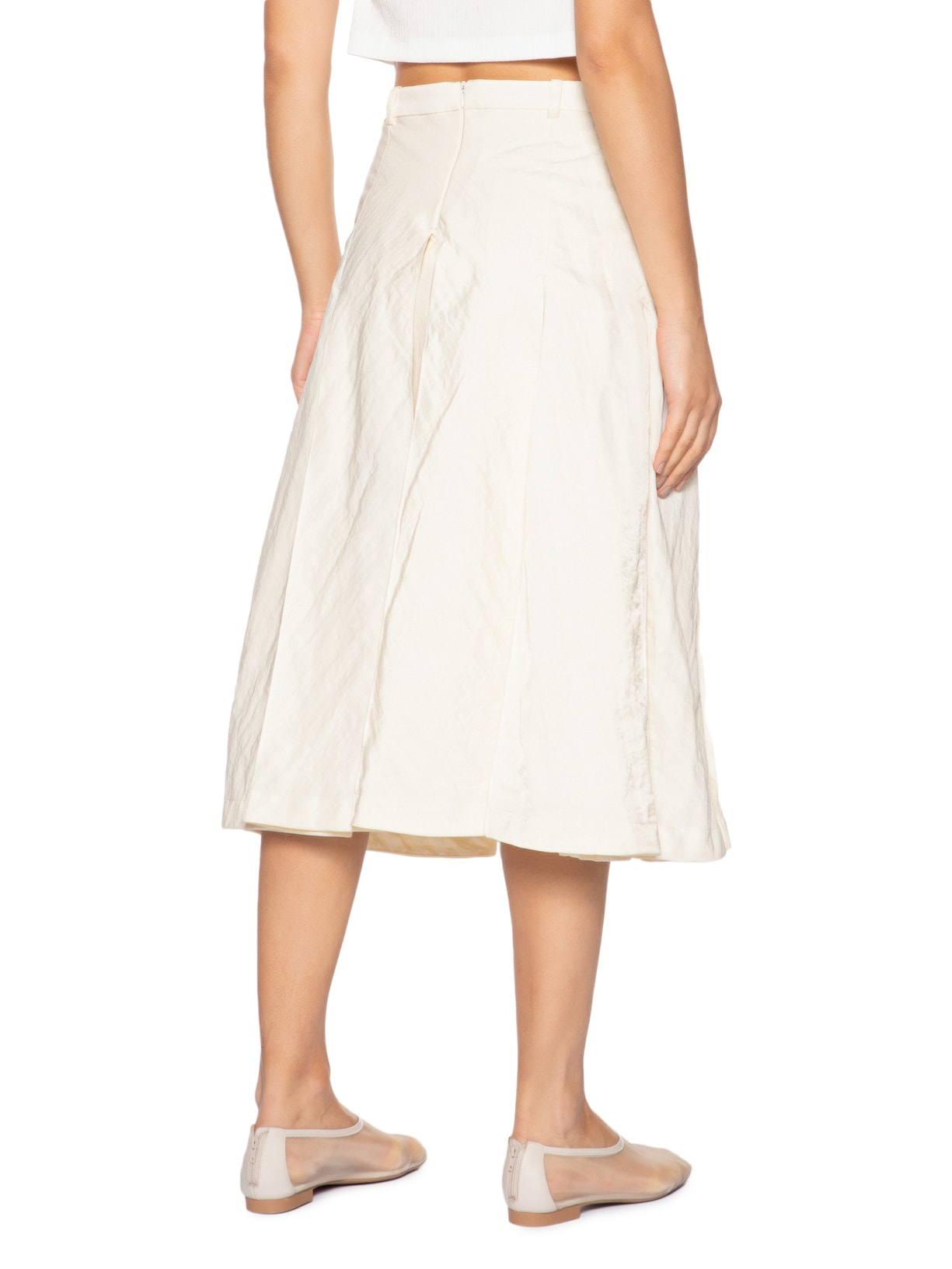 Saia Unissex Plissada Haenyeo Amarelo Cohí