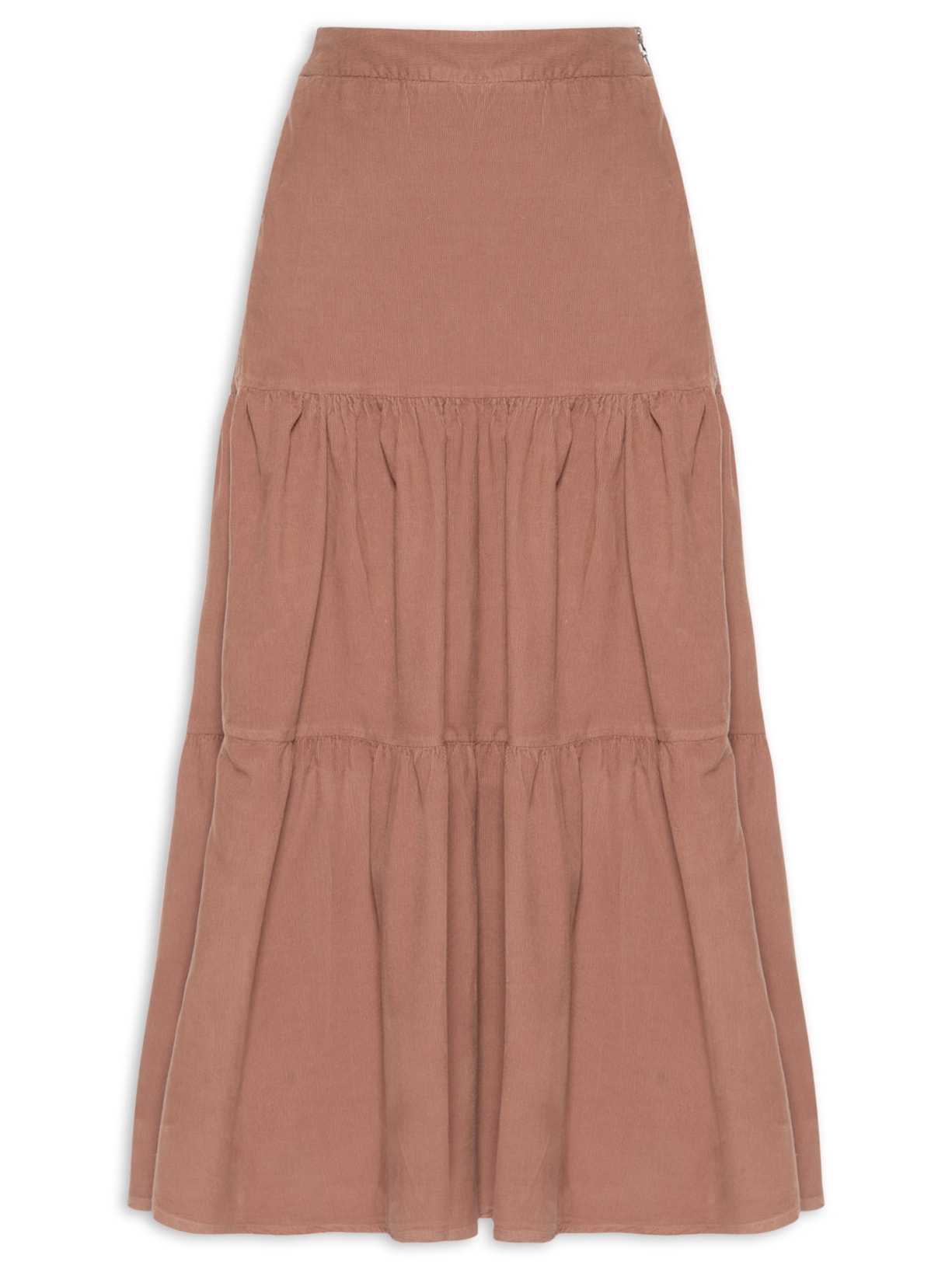 Saia Veludo Cotelê Pala – Rosa Maria Filó