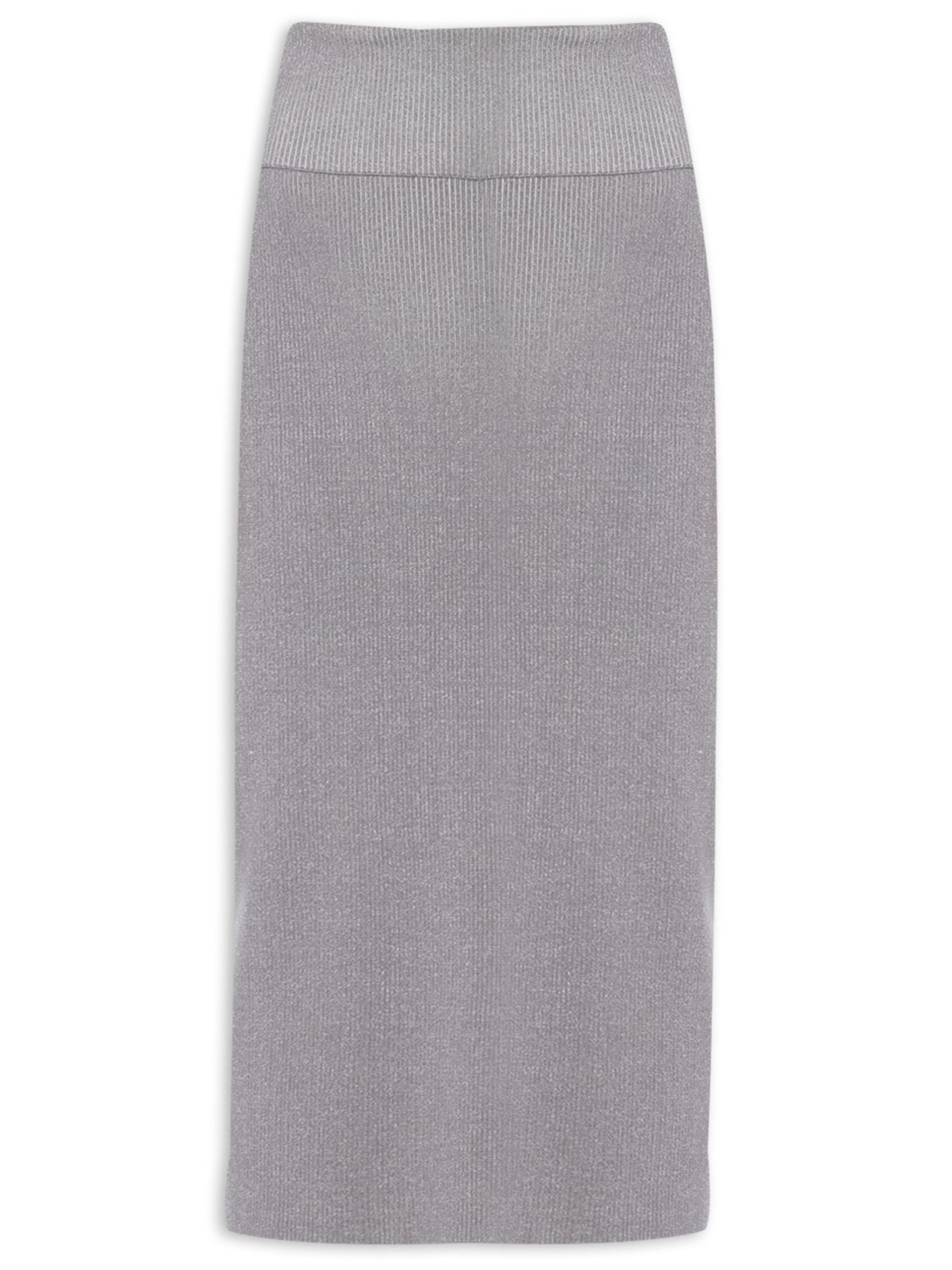 Saia Willow Plaited Rib Knits - Cinza