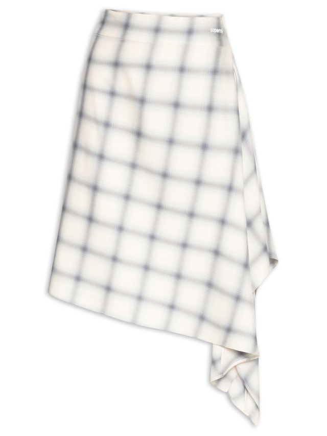 Saia Zero Waste Midi - Off White by COPERNI