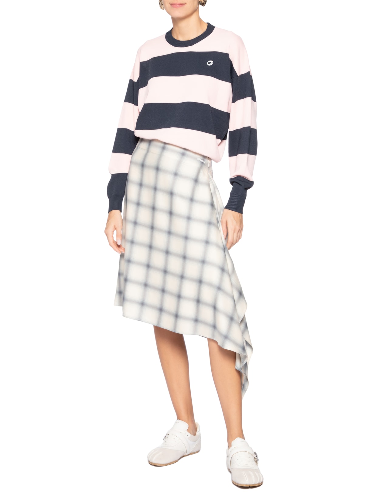 Saia Zero Waste Midi - Off White by COPERNI