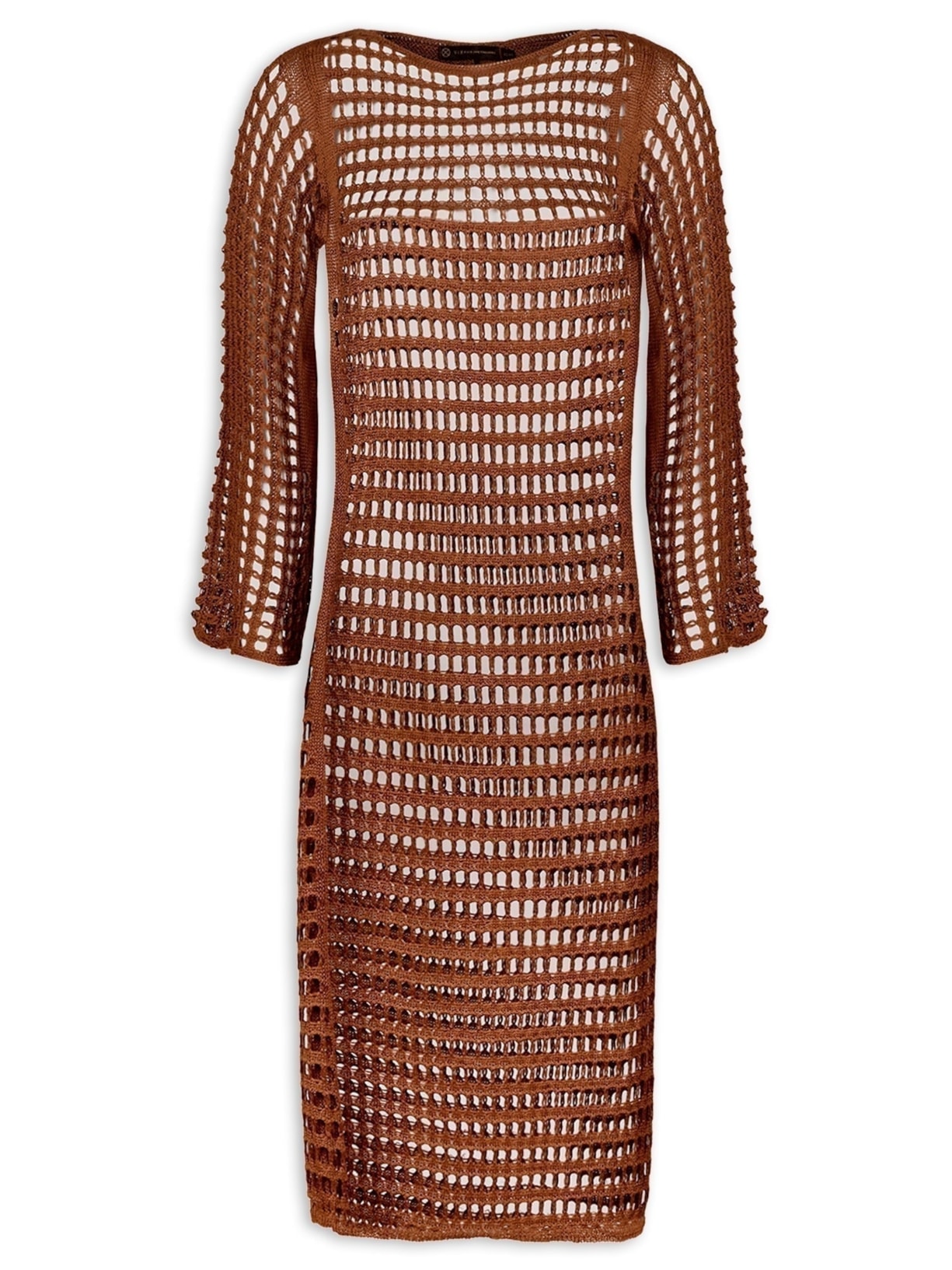 Saída Belle Tricot Marrom Vix