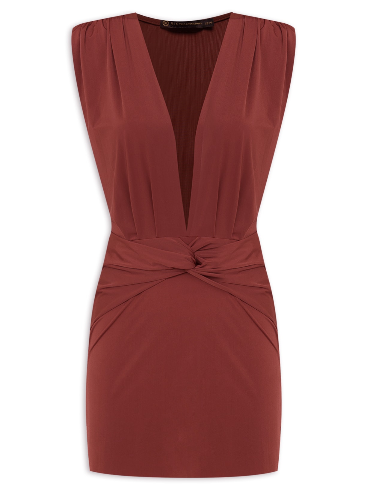 Saída Curta Cindy - Marrom