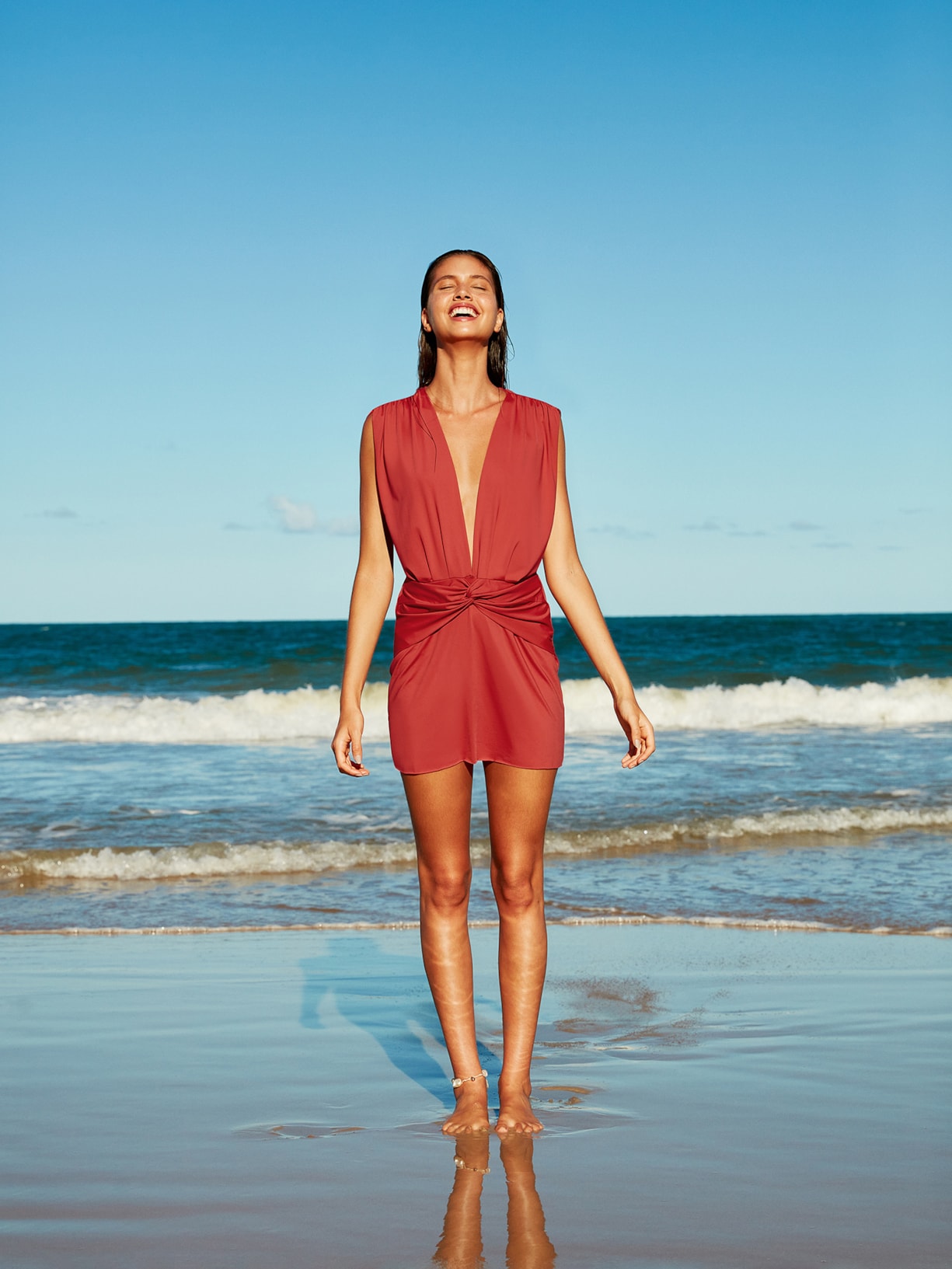 Saída Curta Cindy Vermelho Vix