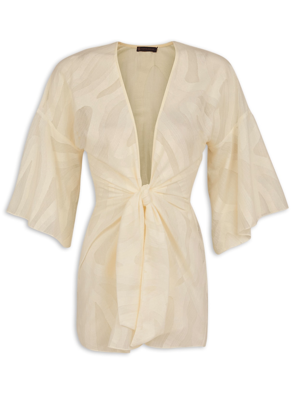 Saída Curta Pérola Nó Branco Vix