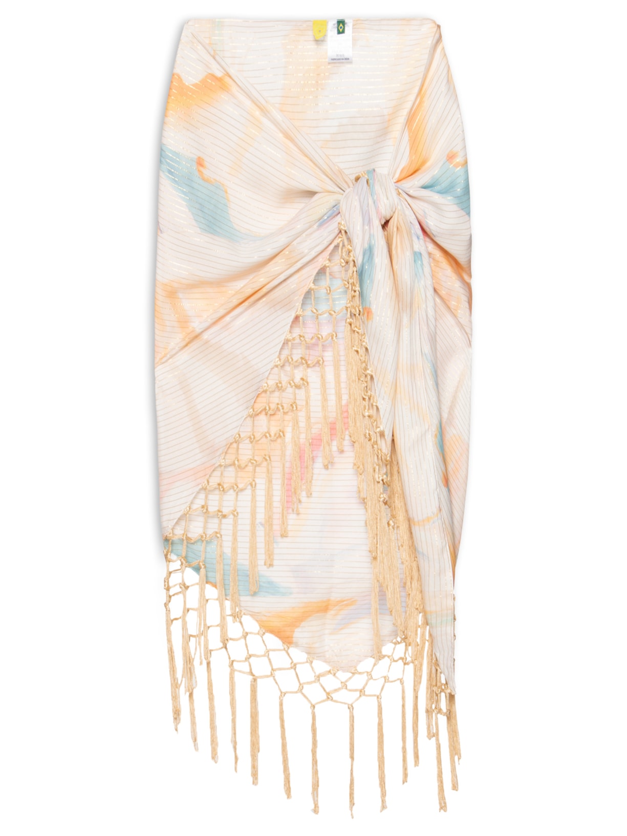 Saída De Praia Maxi Pérola - Rosa