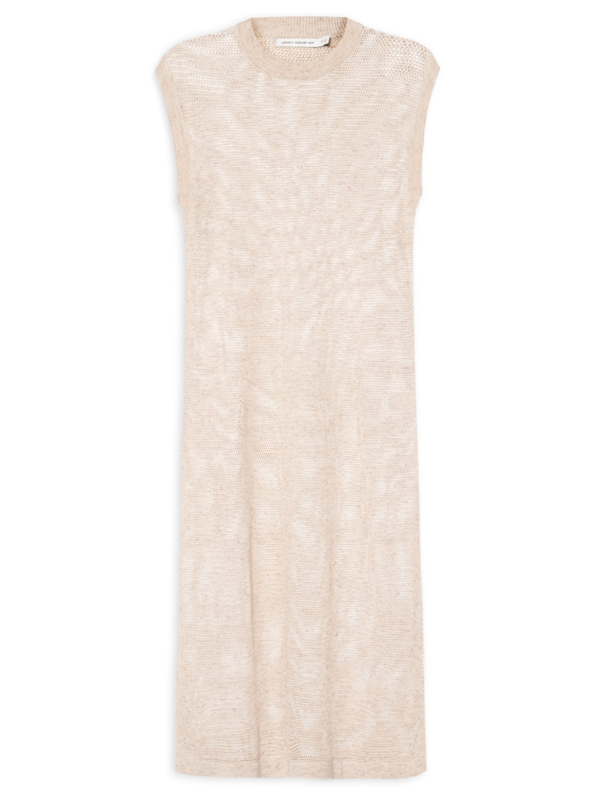 Saída De Praia Reta Tricot Bege Lenny Niemeyer