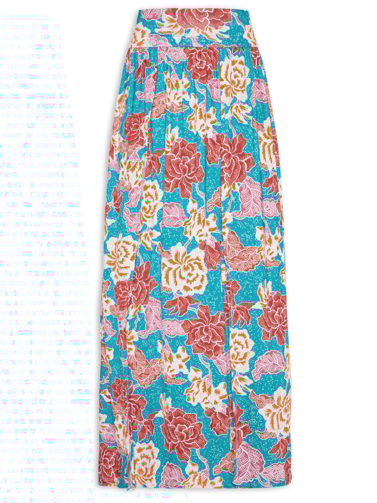 Saída De Praia Saia Longa - Azul