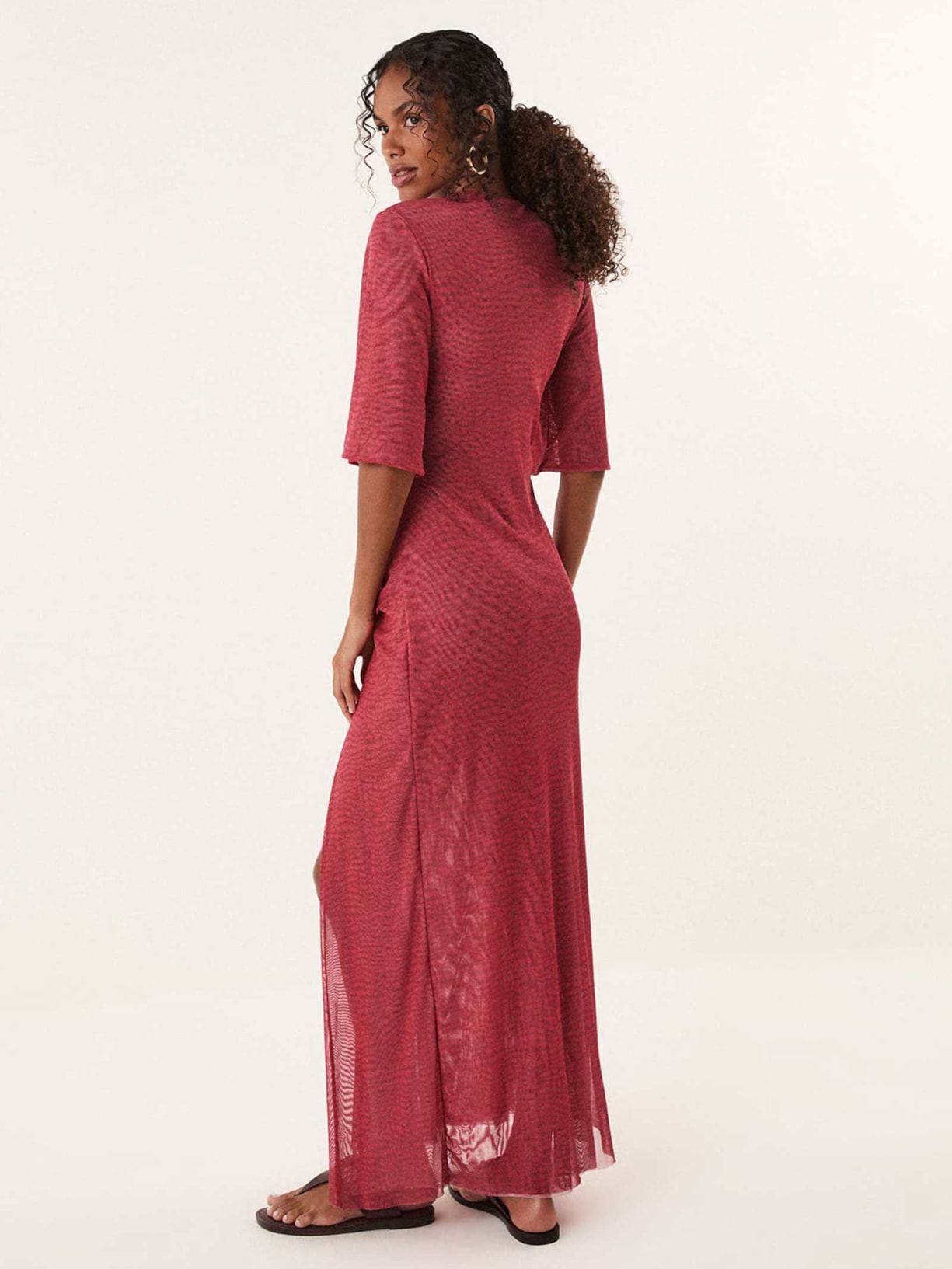 Saída Feminina Longa Sky Rosa Vix