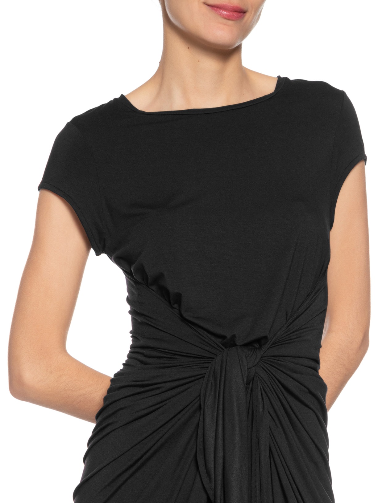 Saída Feminina Pareo Modal Preto Lenny Niemeyer