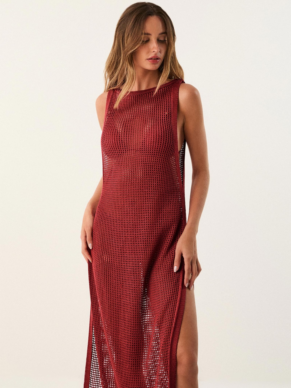 Saída Hanna Tricot Vermelho Vix