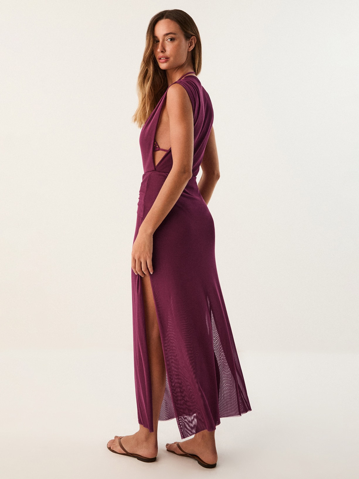 Saída Longa Cindy Roxo Vix