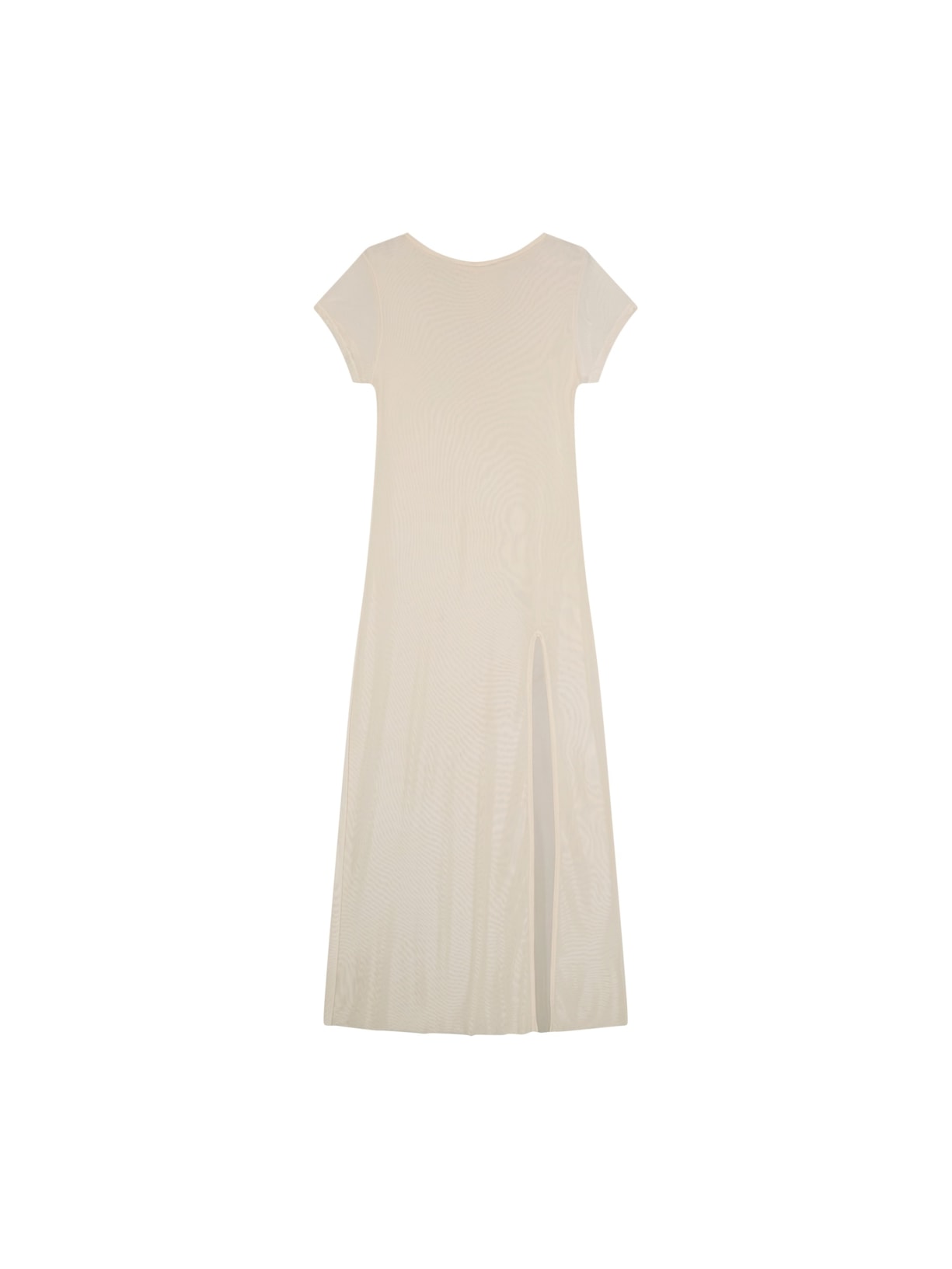 saída longa em tule canoa off white Suntime