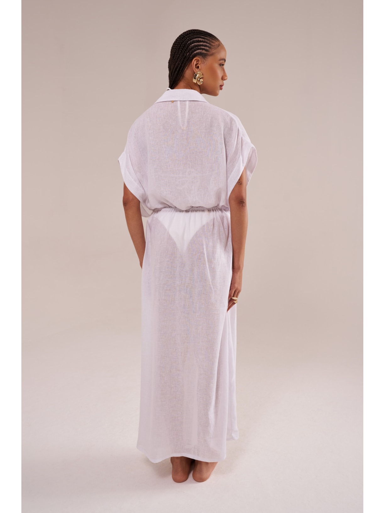 saída longa greta off white Suntime