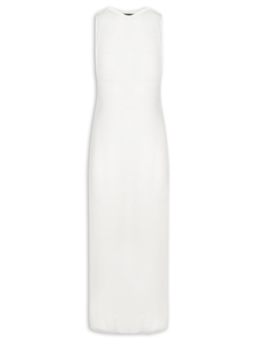 Saída Longa Hanna Tricot - Branco