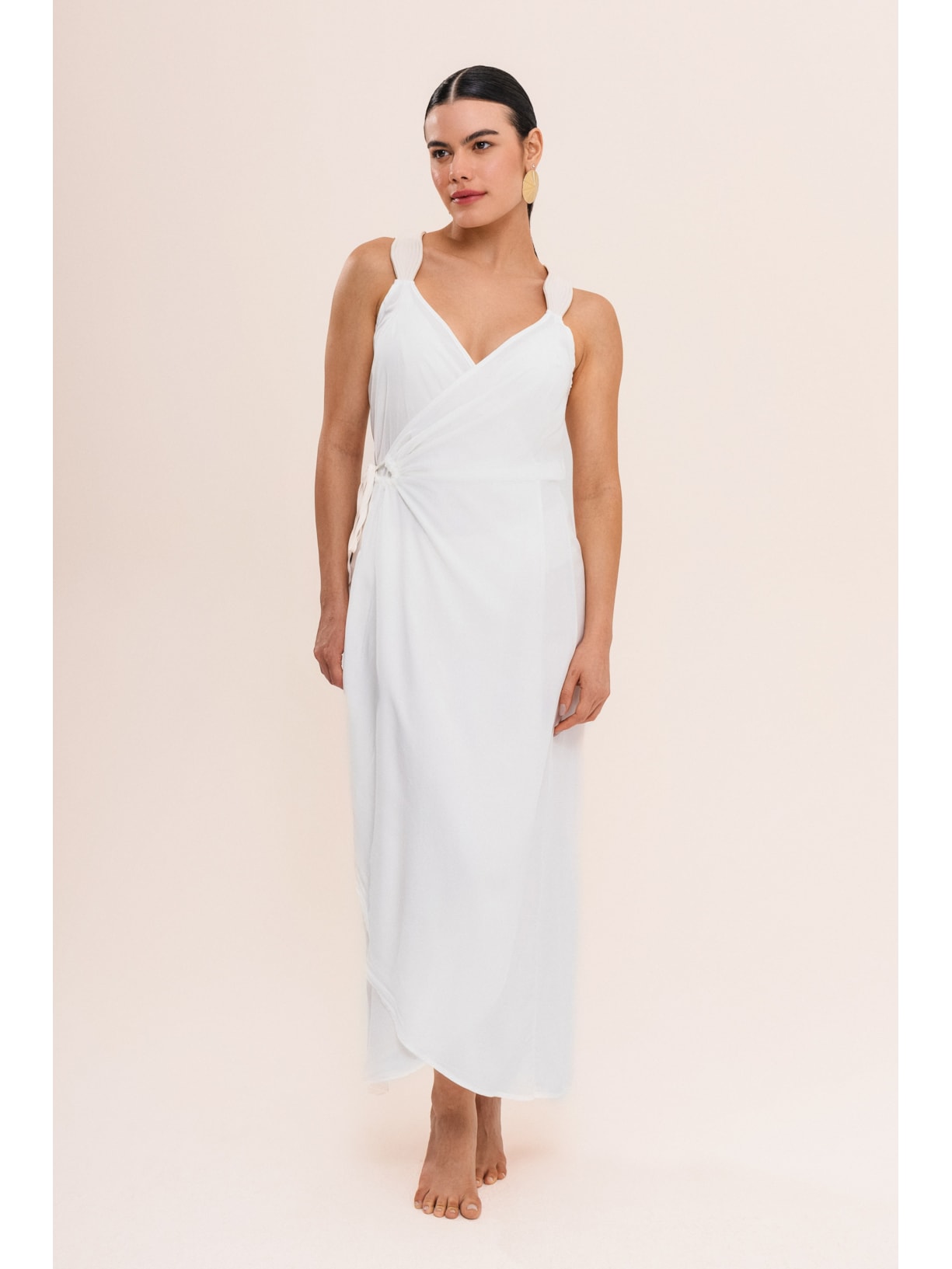 Saída Maat Off White - Bege