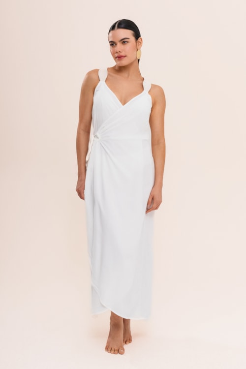 Saída Maat Off White - Bege