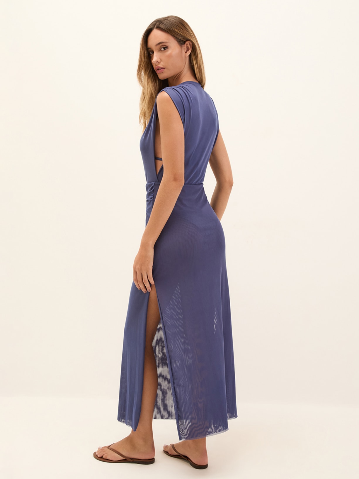 Saída Midi Cindy Azul Vix