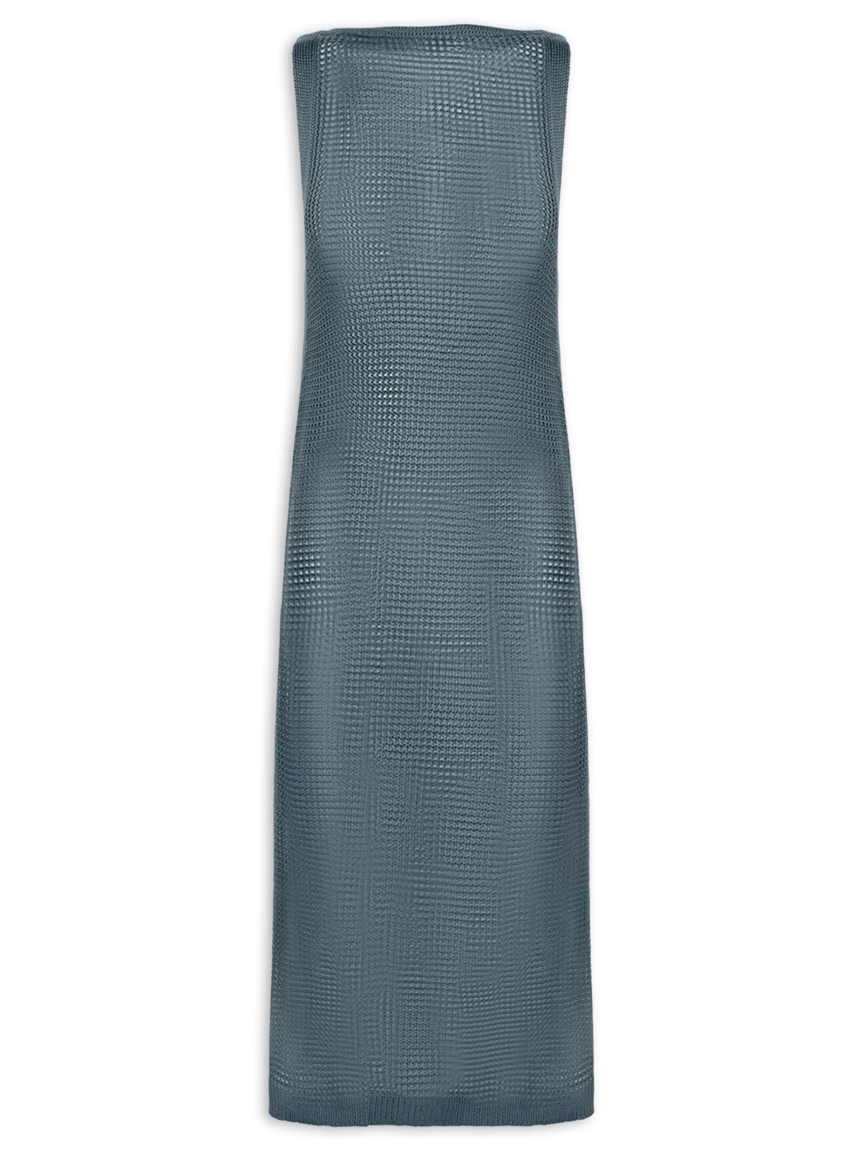 Saída Midi Hanna Tricot - Azul