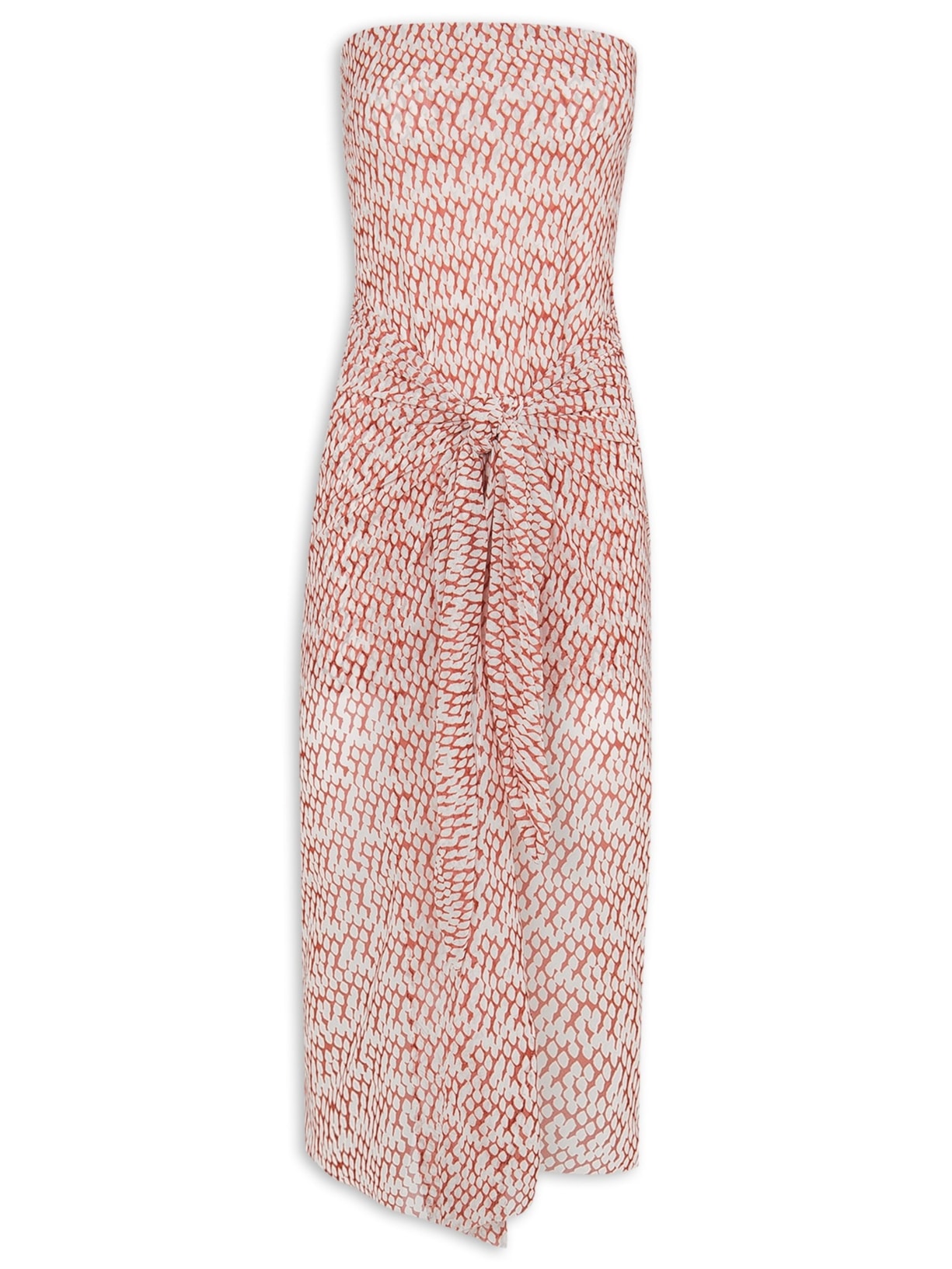 Saída Midi Lauren Marrom Vix