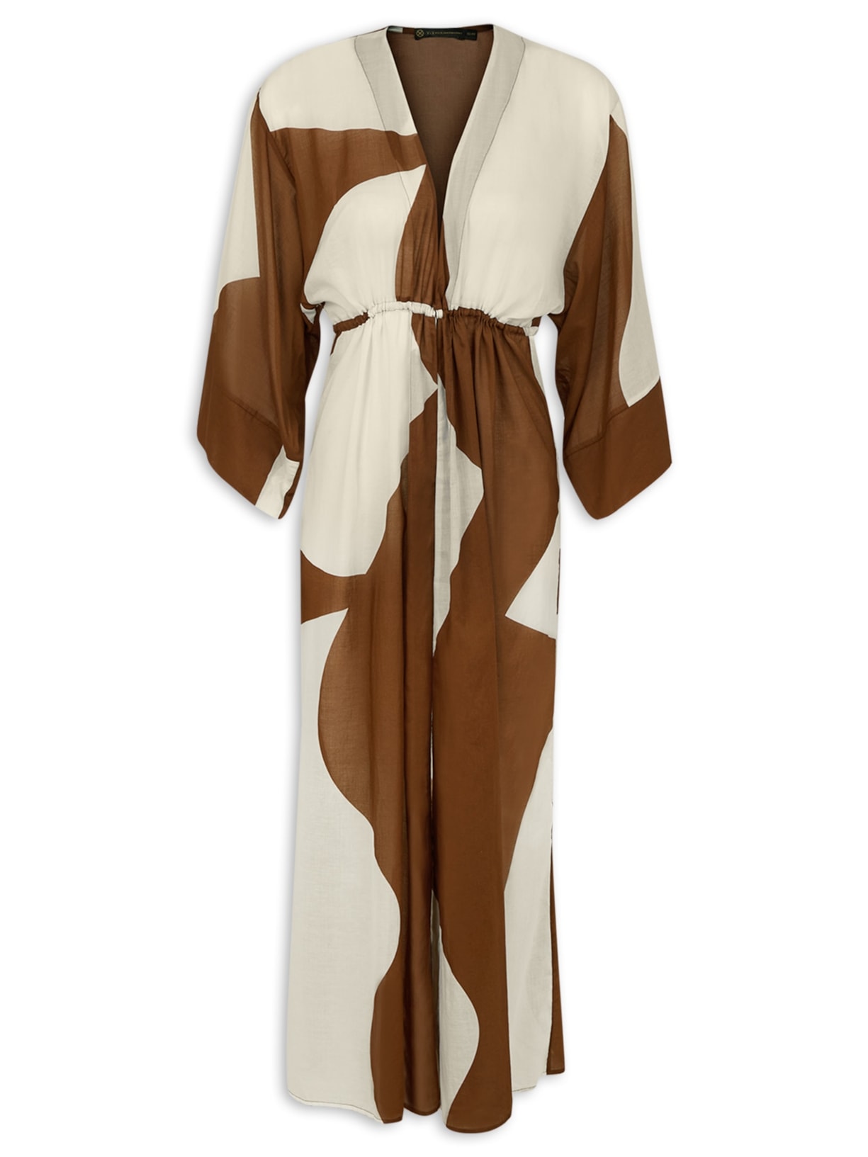 Saída Praia Longa Yumi - Marrom