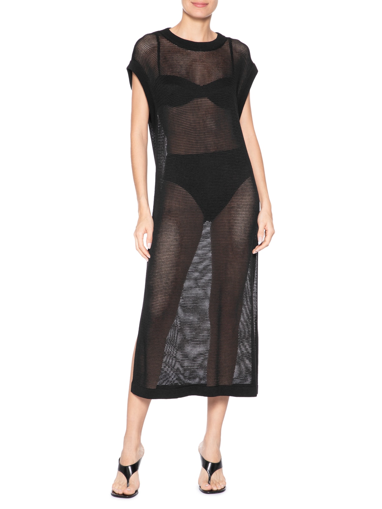 Saída Reta Tricot Preto Lenny Niemeyer