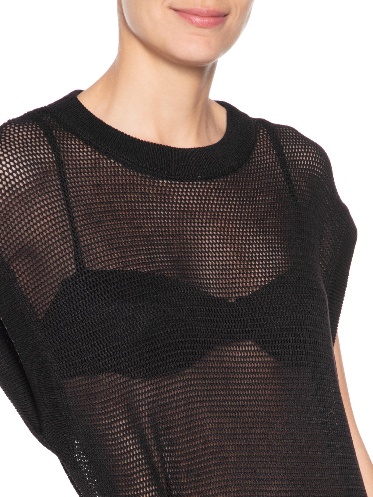 Saída Reta Tricot Preto Lenny Niemeyer