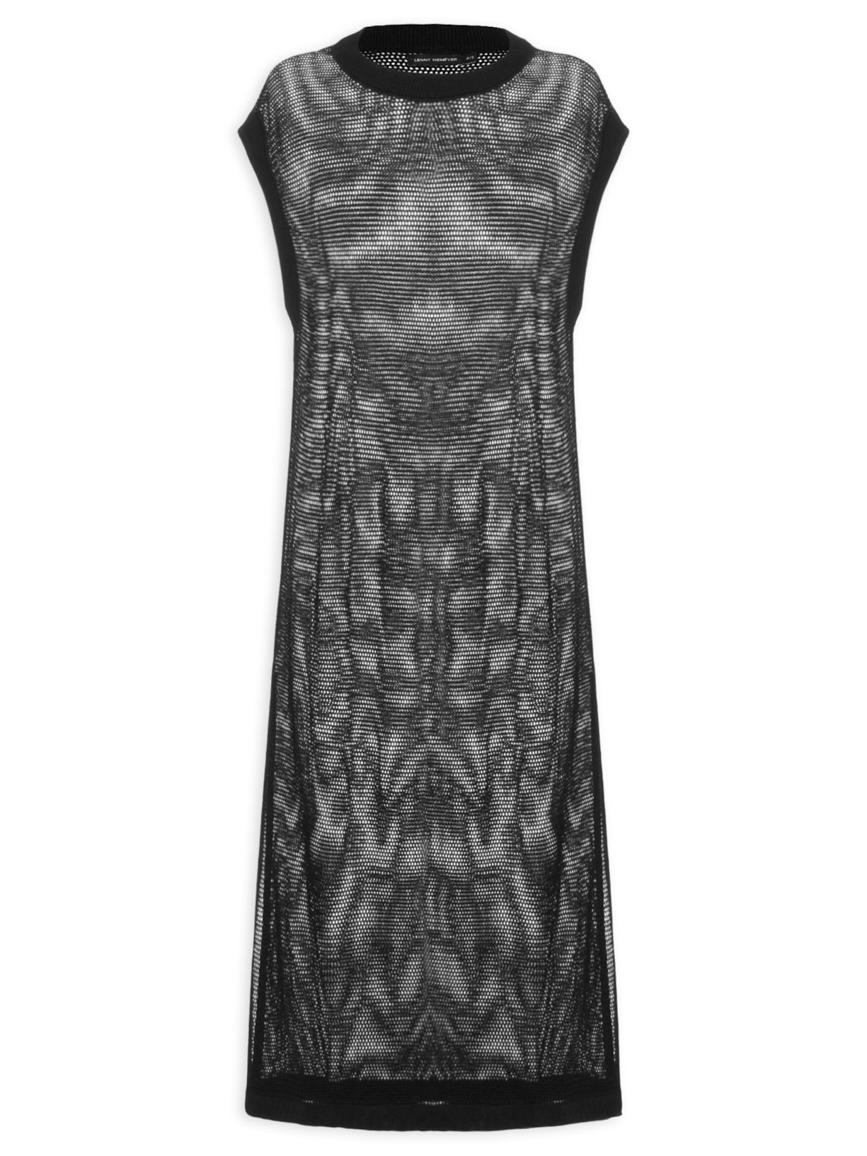 Saída Reta Tricot - Preto