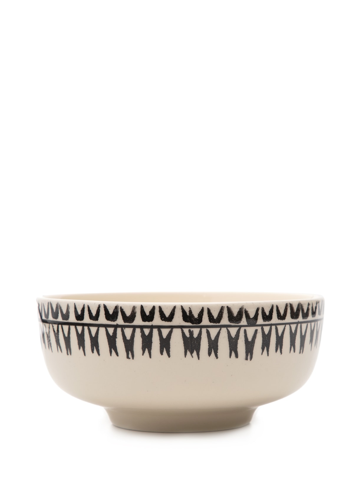 Saladeira Black And White - Preto