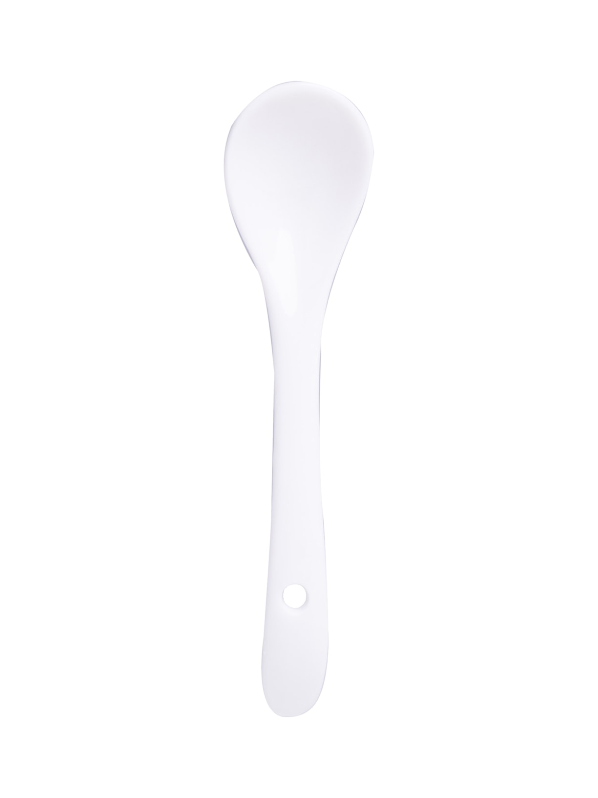 Saleiro de Mesa de Cerâmica com Tampa de Madeira e Colher Bianco Branco '2Home