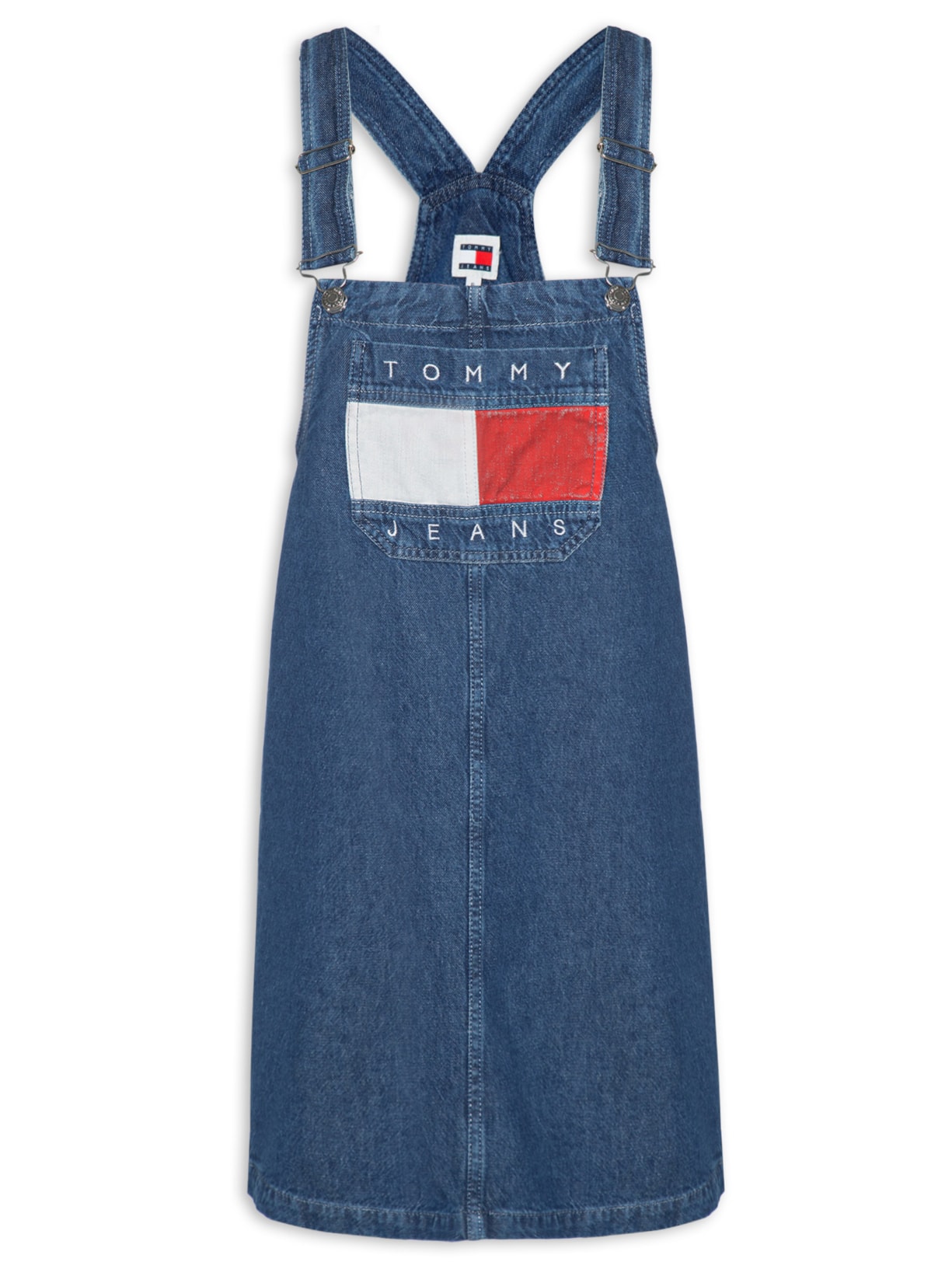 Salopete Feminino AB Pinafore Dress - Azul
