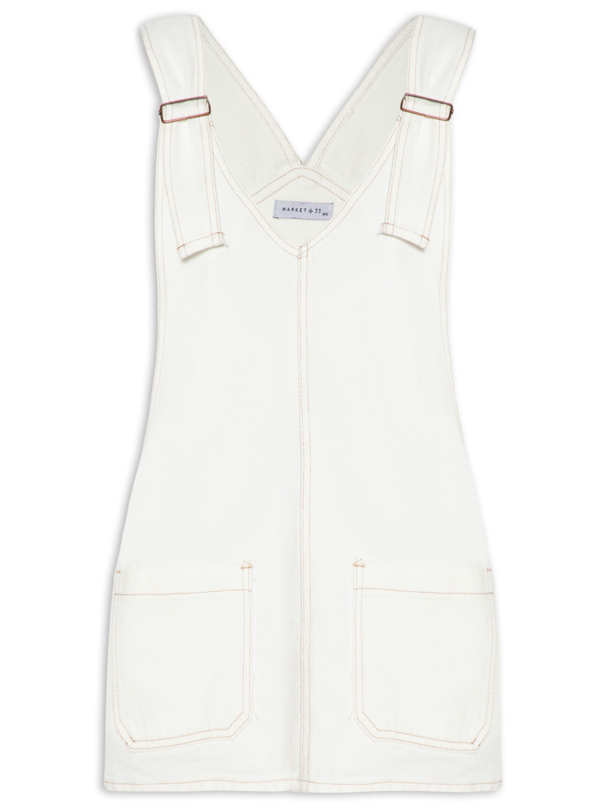 Salopete Jeans - Off White