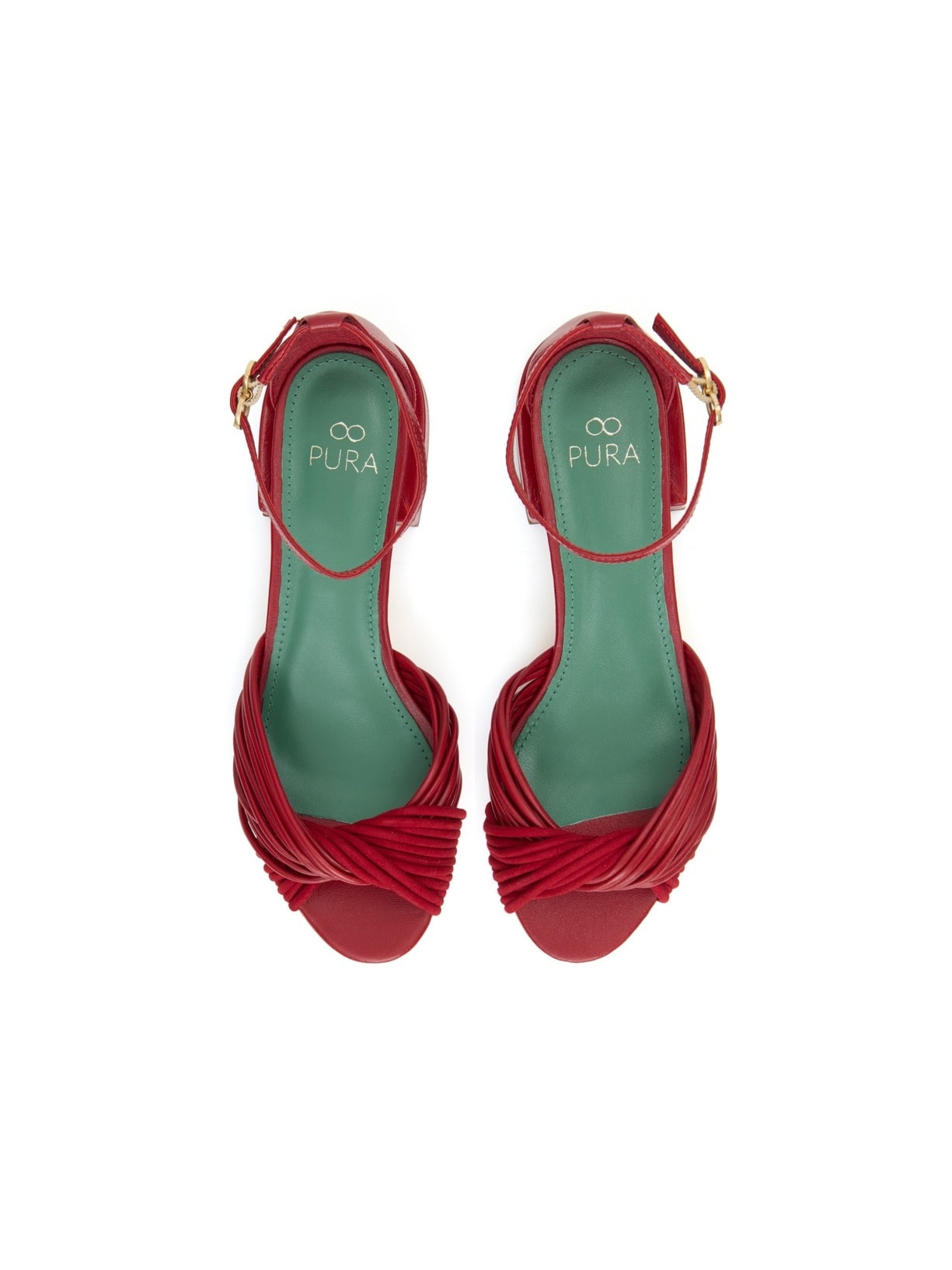 Sandália Baixa Mel Enlace Pura