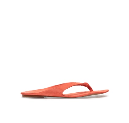 Sandália Camurça Feminina – Laranja