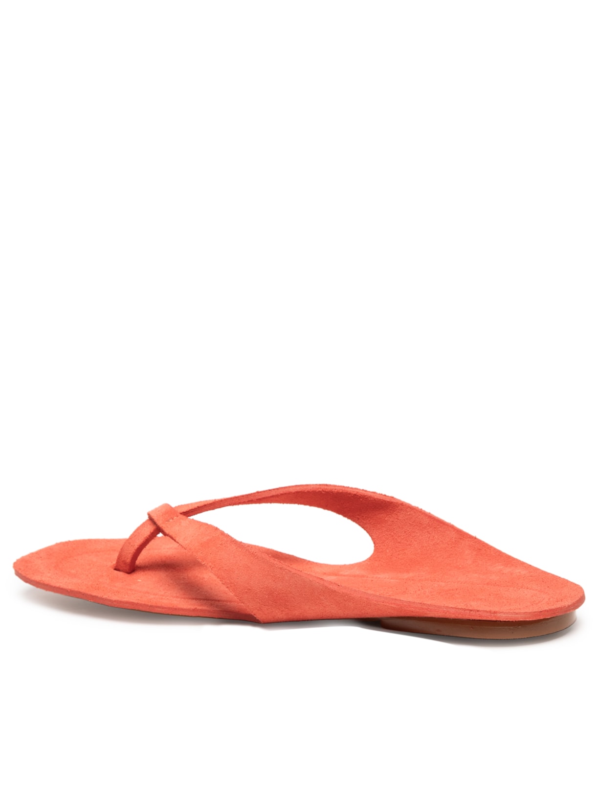 Sandália Camurça Feminina – Laranja Luiza Barcelos