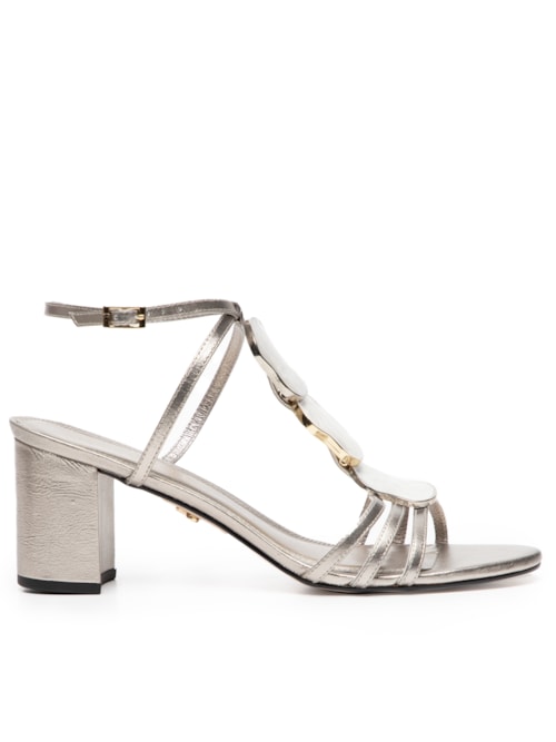 Sandália Feminina Alissa - Prata