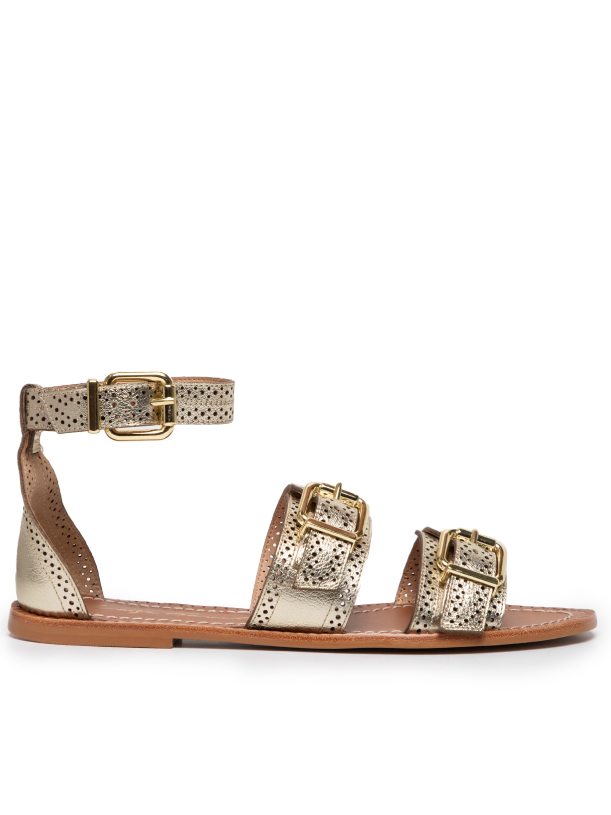 Sandália Feminina Alpino - Dourado