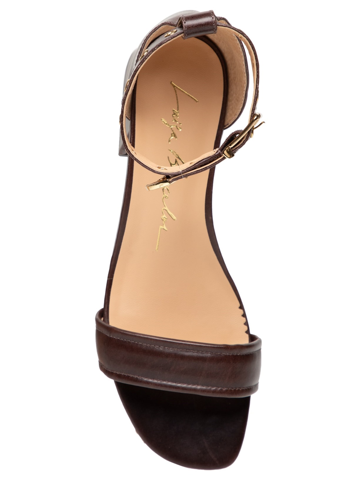 Sandália Feminina Alpino Marrom Luiza Barcelos